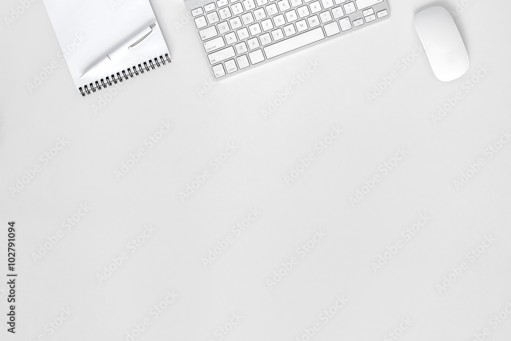 Obraz premium Business Composition on White luxury Table