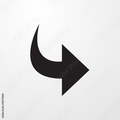 Redo icon for web and mobile.