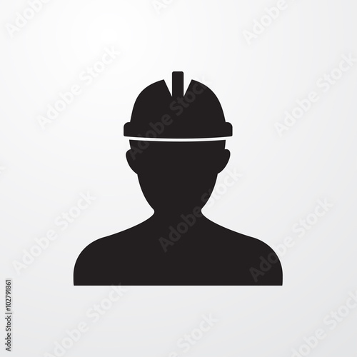 Worker icon for web and mobile