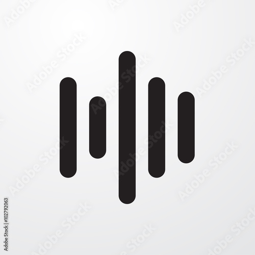 Audio wave icon