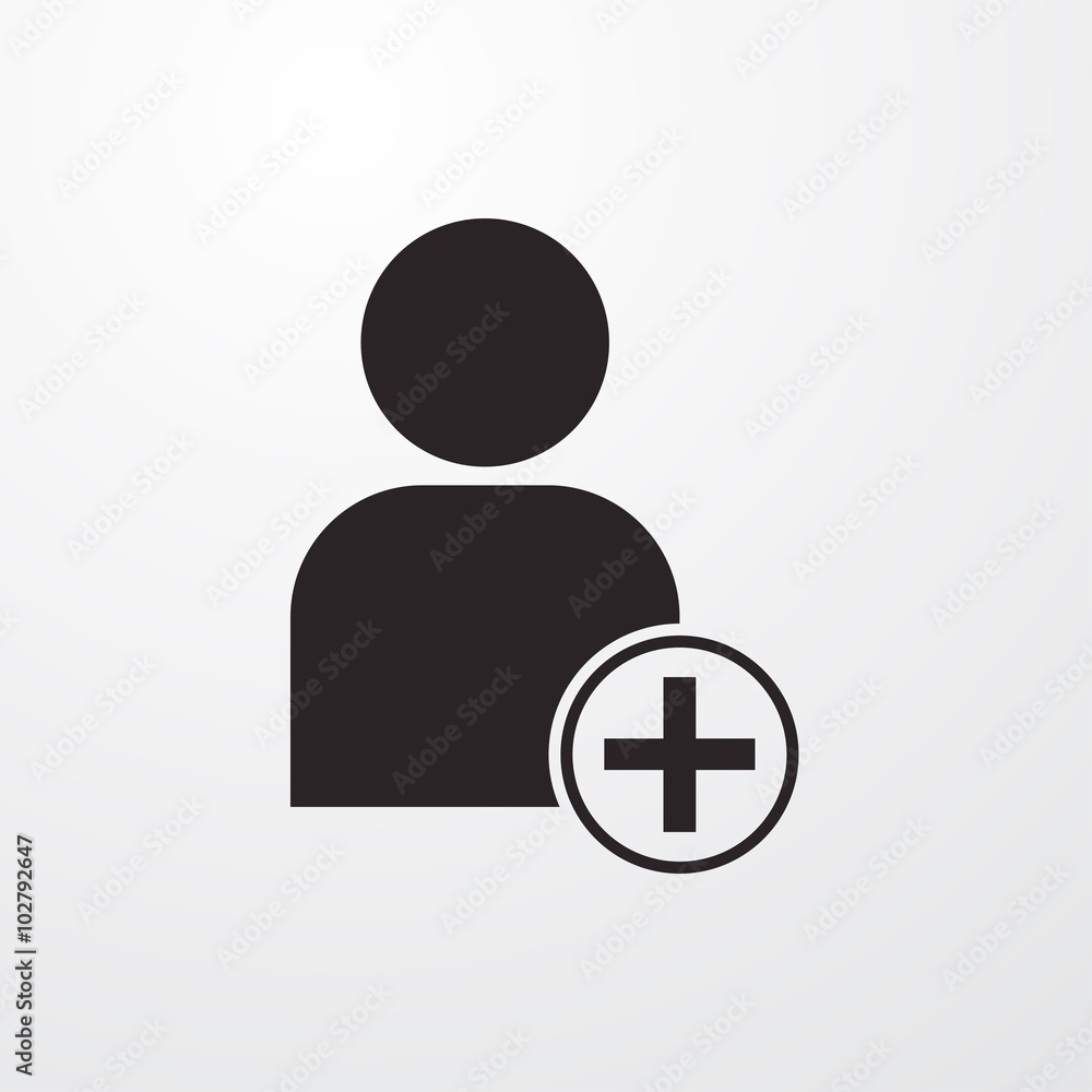Add user account icon for web and mobile Add user account icon for web and mobile