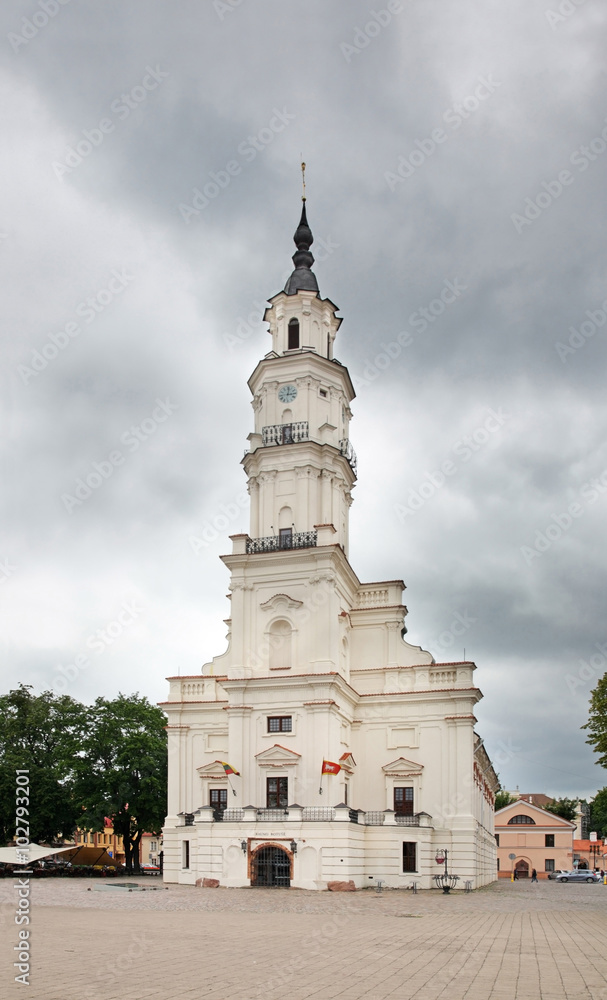 City Hall in Kaunas. Lithuania