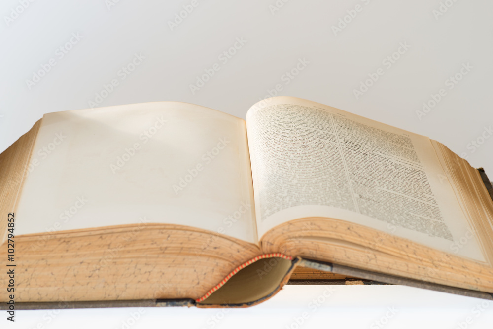 Old Book, Selective focus Old Book, Selective focus