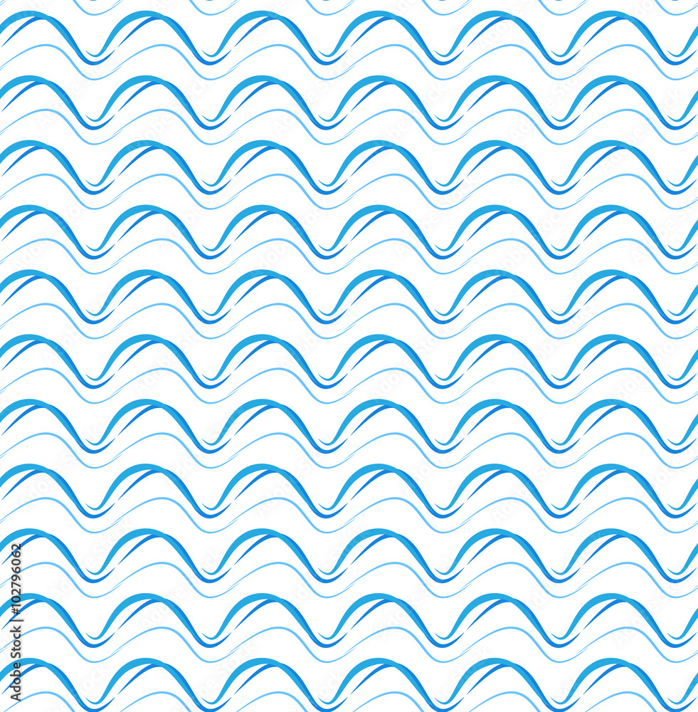 seamless blue wave pattern background, water flow seamless blue wave pattern background, water flow