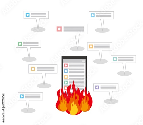 ネット炎上イメージ