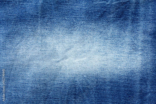 Denim fabric texture ideal for background, closeup of jeans