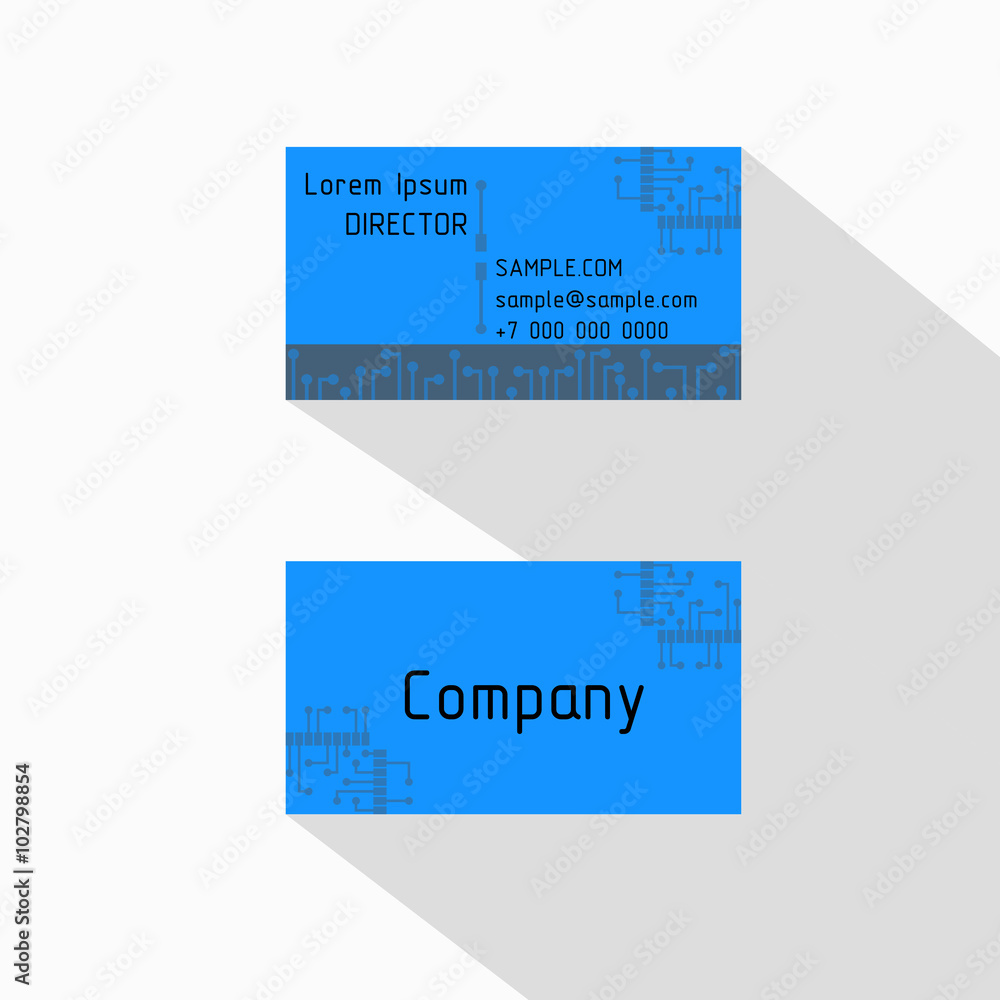 Circuit board of high Technological chip style Minimal Corporate Business card Circuit board of high Technological chip style Minimal Corporate Business card