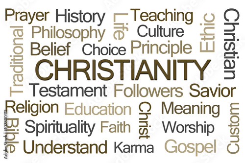Christianity Word Cloud © Robert Wilson