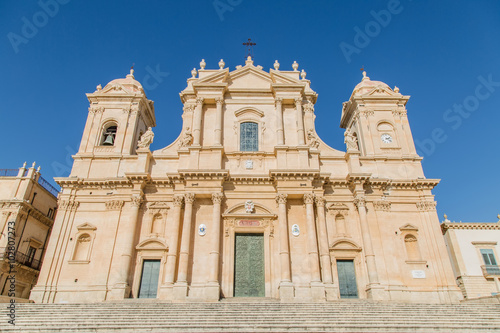 Basilica Cattedrale di San Nicolò. Roman Catholic cathedral in Noto in Sicily, Italy. Built in the style of the Sicilian Baroque. 