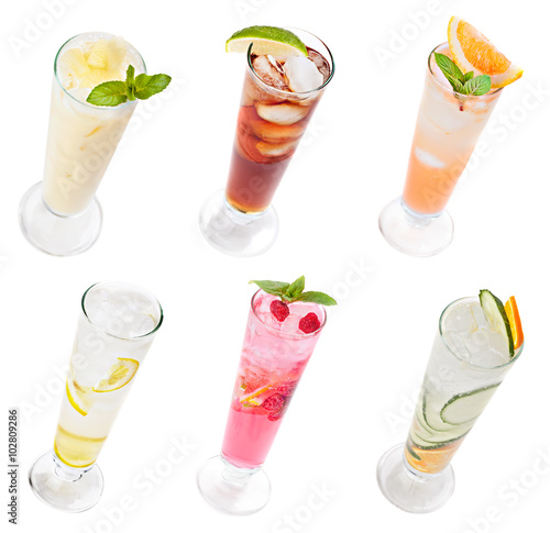 Fototapeta Cocktail collection