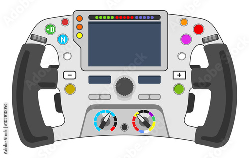 steering wheel F1