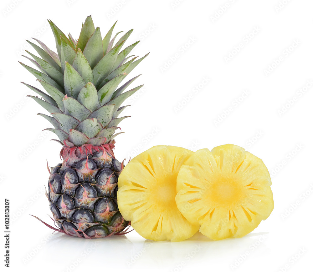 Pineapple isolated on white background Pineapple isolated on white background