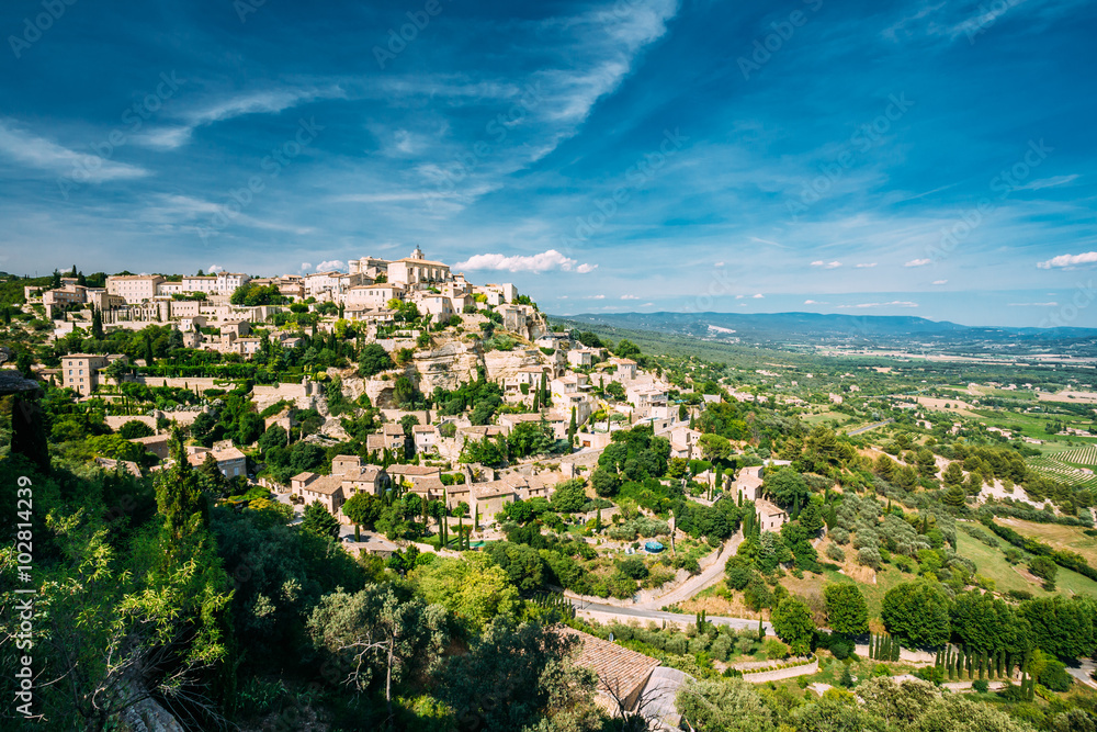 Ancient village of Gordes in Provence, France