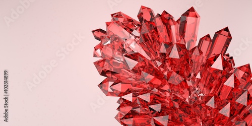 Foto Ruby crystal
