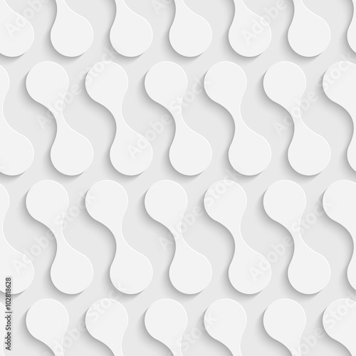 Seamless Curved Shape Pattern