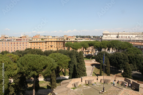 Rome,Italy,Castel Sant'Angelo,Bastione di San Luca,spring.