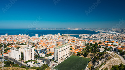 Panorama of Marseilles, France. Sunny summer day © Grigory Bruev