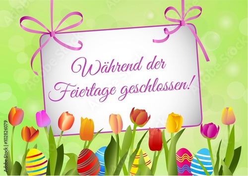 Während der Feiertage geschlossen 