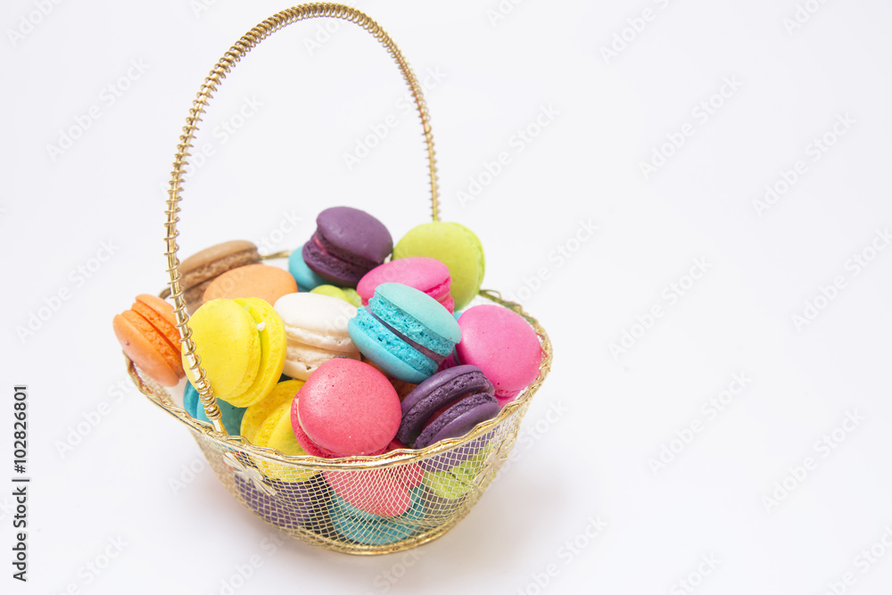 Macarons, many colors Macarons, many colors