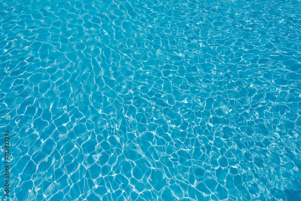Water surface in swimming pool Water surface in swimming pool
