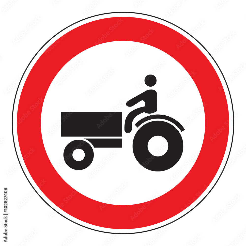 tractor not allowed tractor not allowed