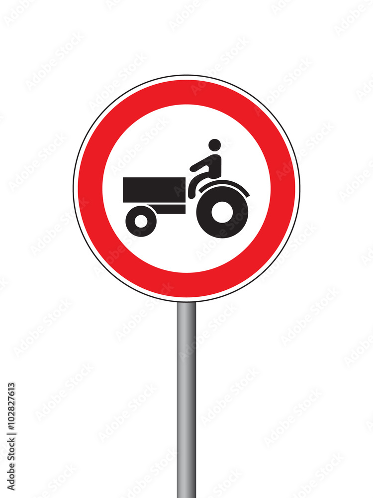tractor not allowed tractor not allowed