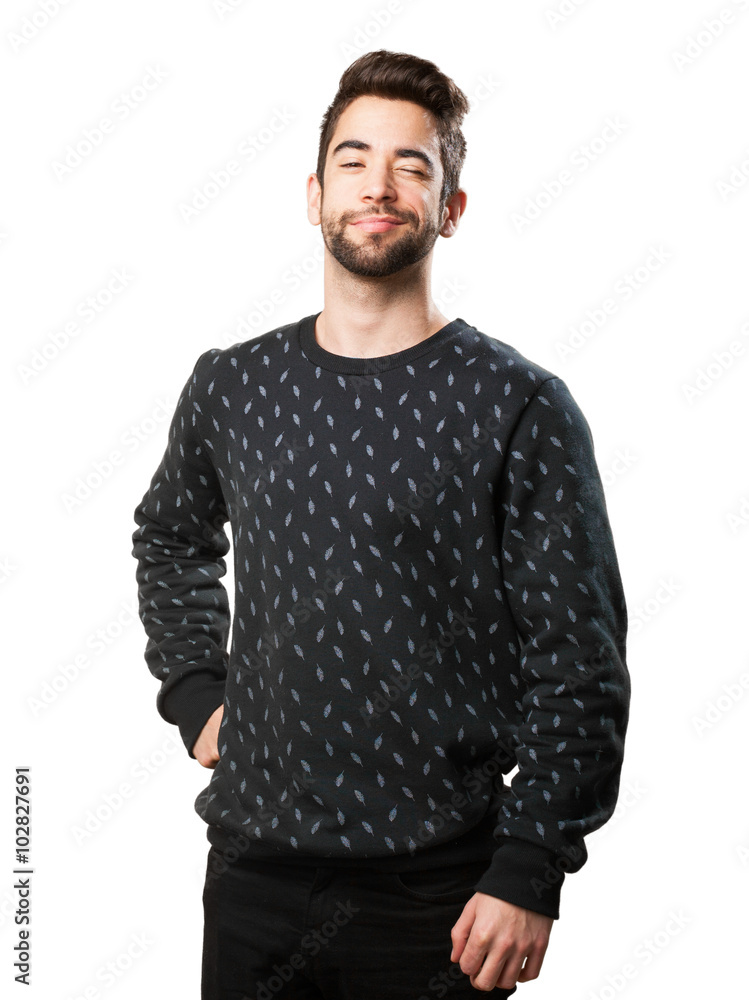 cool man proud of himself cool man proud of himself