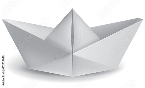 small paper boat