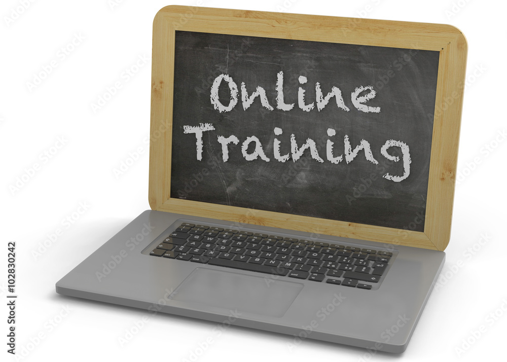 Online Training Concept - 3D Online Training Concept - 3D