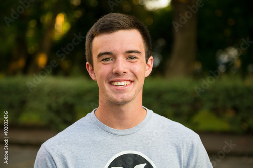 Young Man High School Senior Portrait