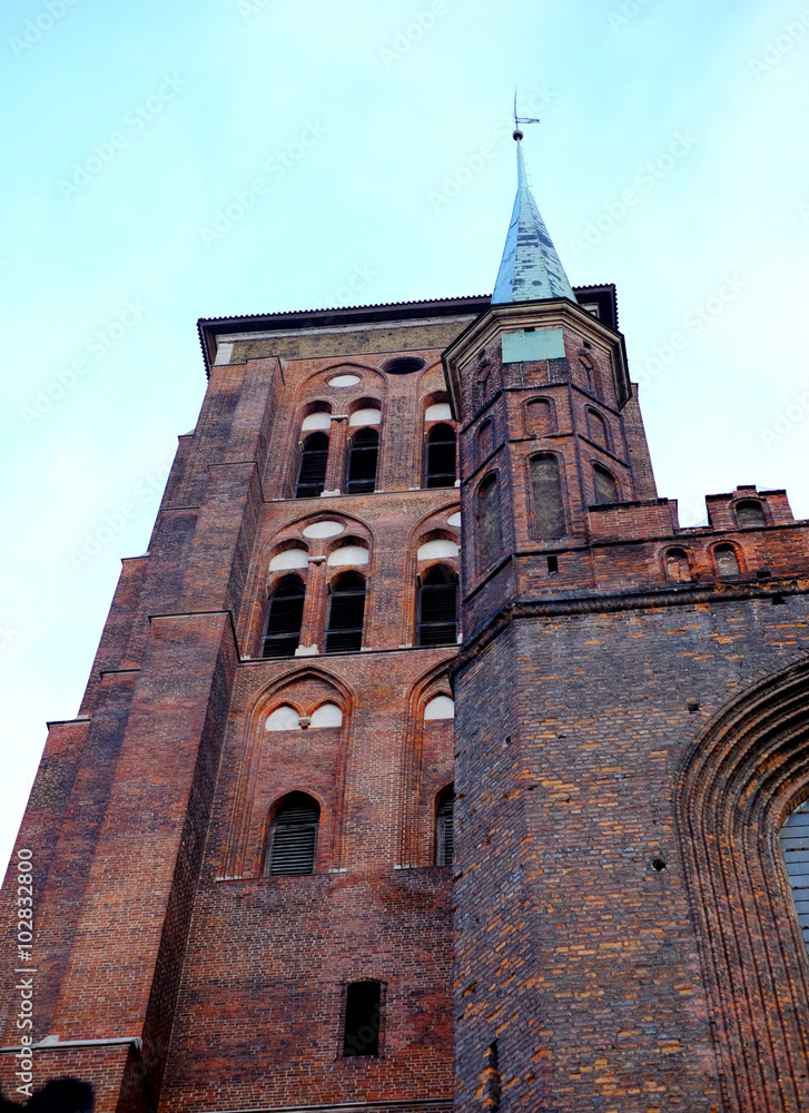 Fototapeta premium Church Gdansk