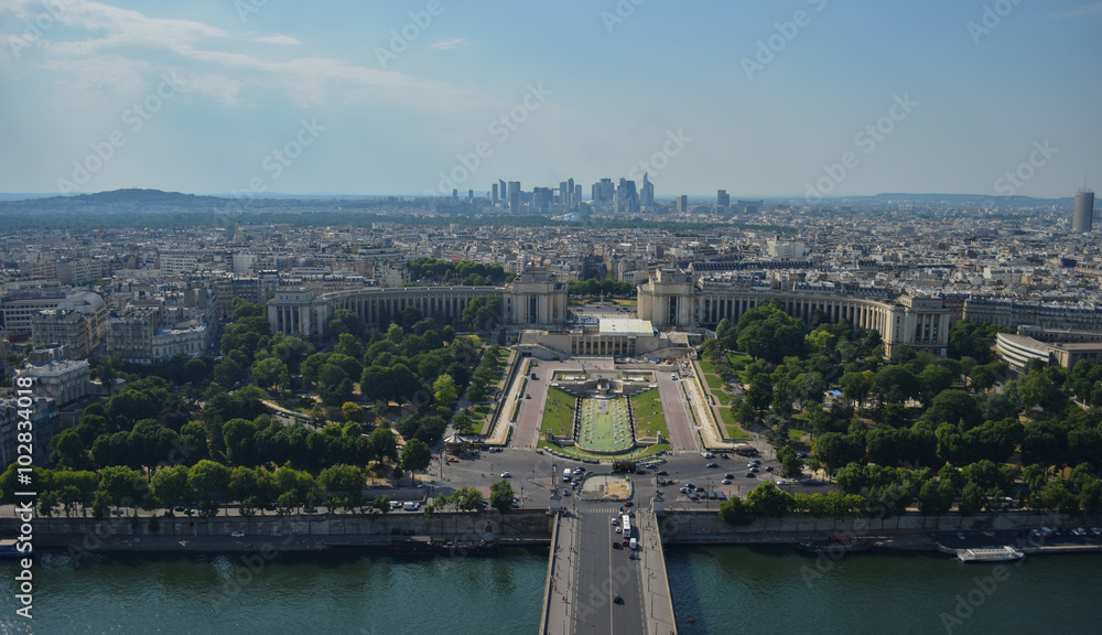 Obraz premium view from Eiffel Tower,Paris