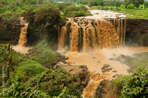 Blue Nile Falls in Ethiopia photo