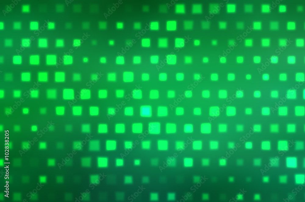 Image of defocused stadium lights..Abstract green background wit