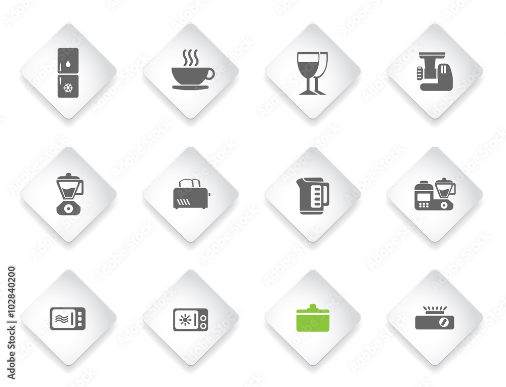 Kitchen Utensils Icon Set Kitchen Utensils Icon Set