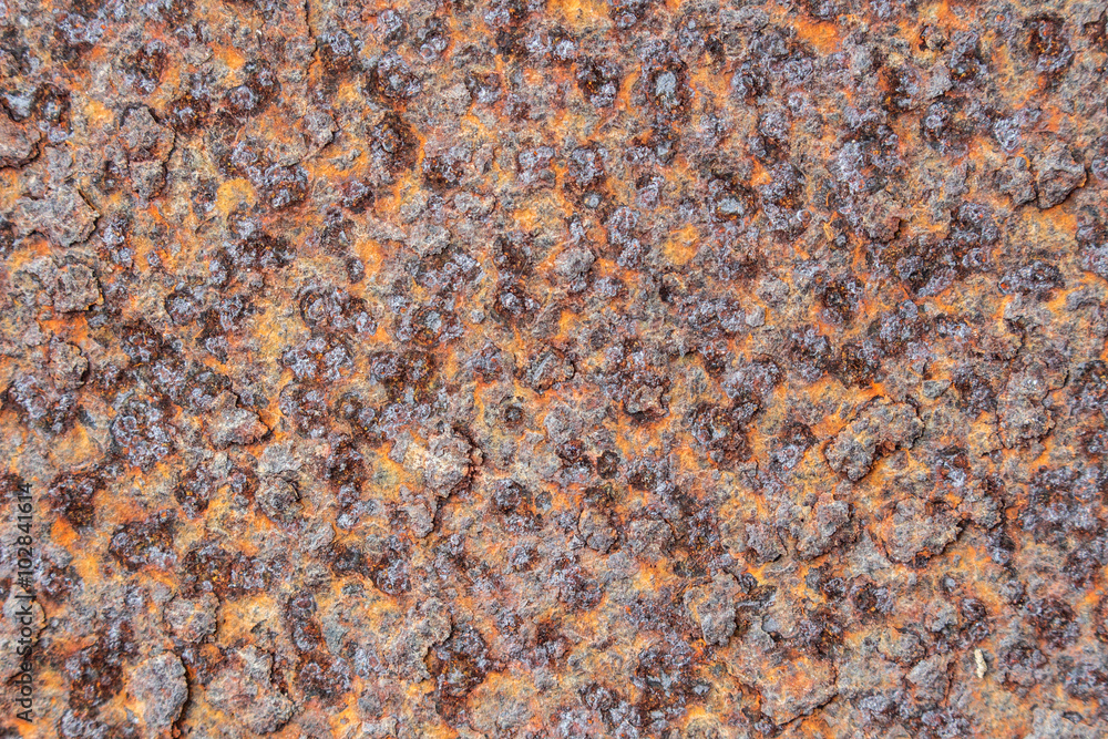 Rust on metal surfaces Rust on metal surfaces