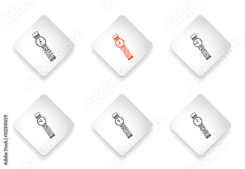 Timer Icon Set