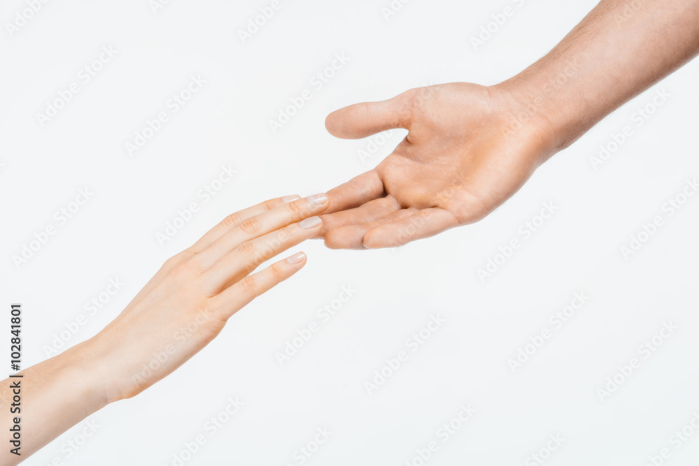 Nice photo of two hands