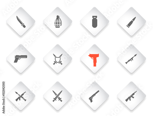 Weapon simply icons