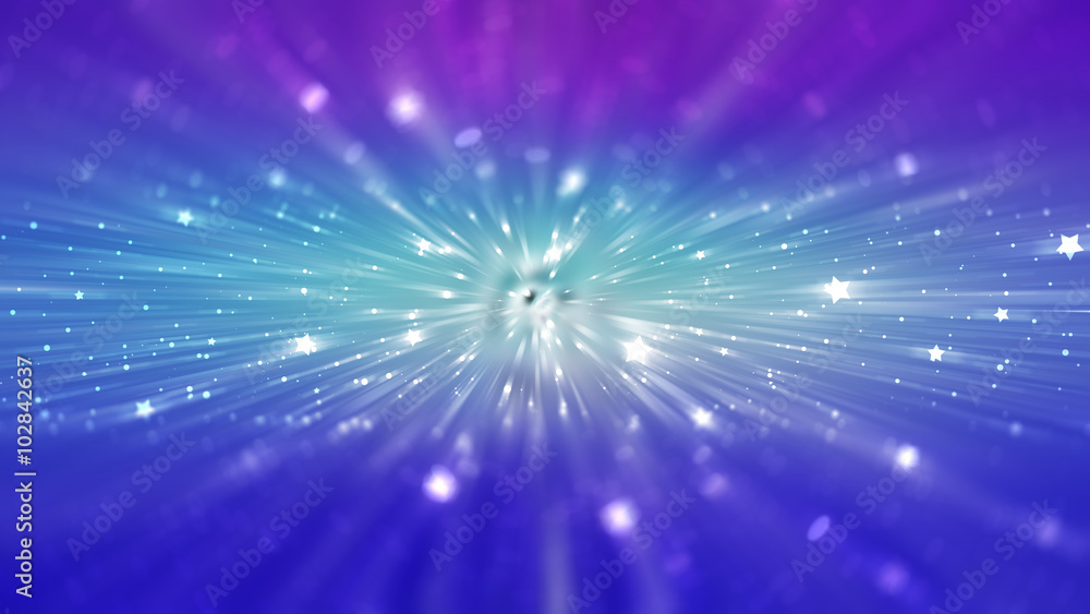 abstract blue background. explosion star. abstract blue background. explosion star.