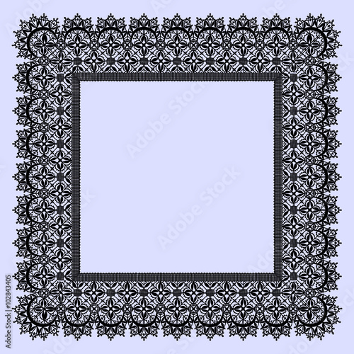 Lace Frame.