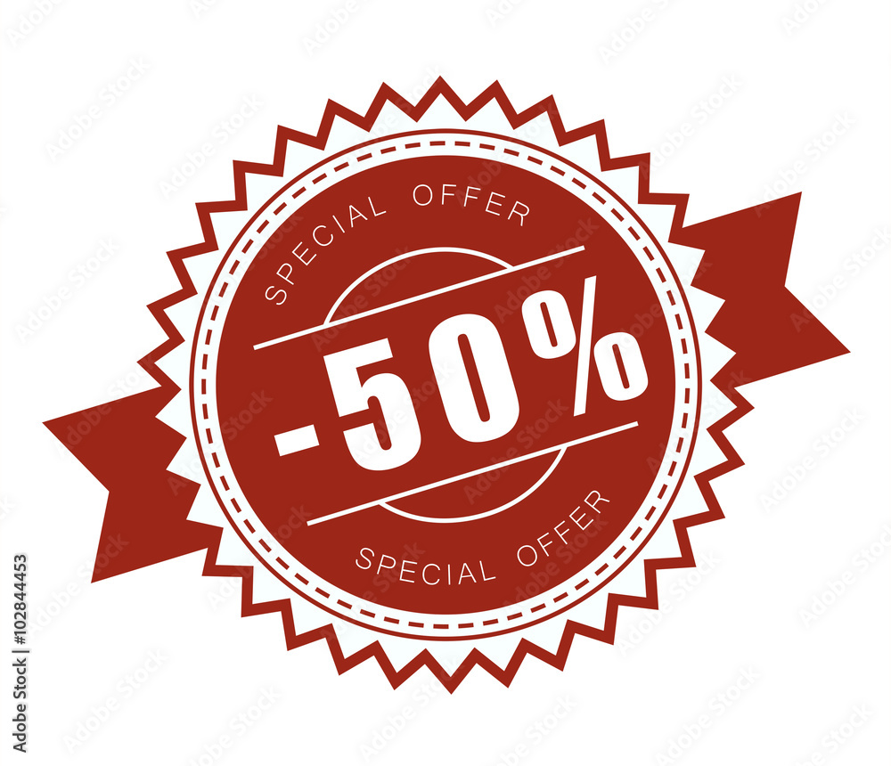discount special offer stamp sticker selling