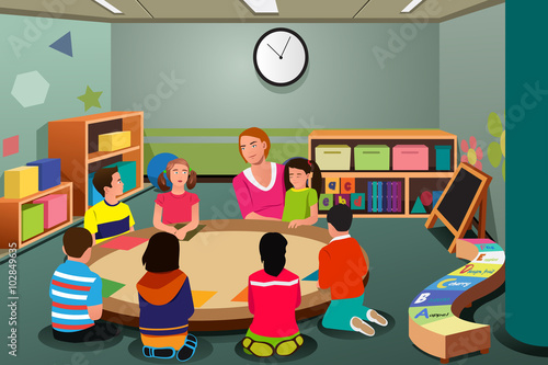 Kids in Preschool