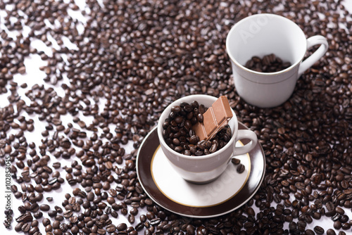 Coffee and coffee bean