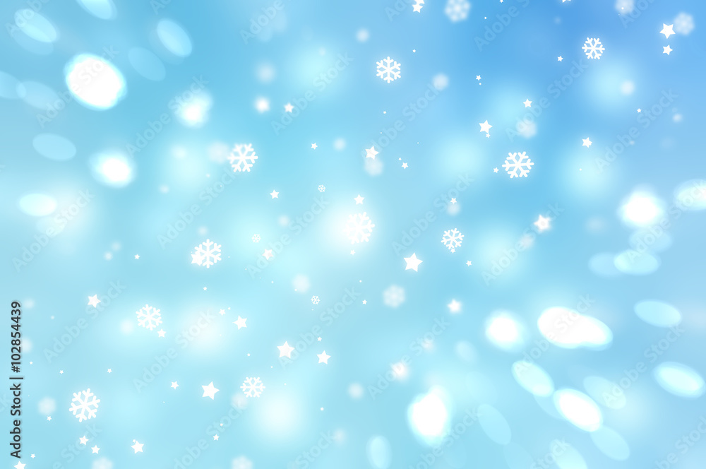 Christmas blue background. the winter background Christmas blue background. the winter background