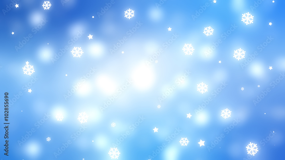 Christmas blue background. the winter background Christmas blue background. the winter background
