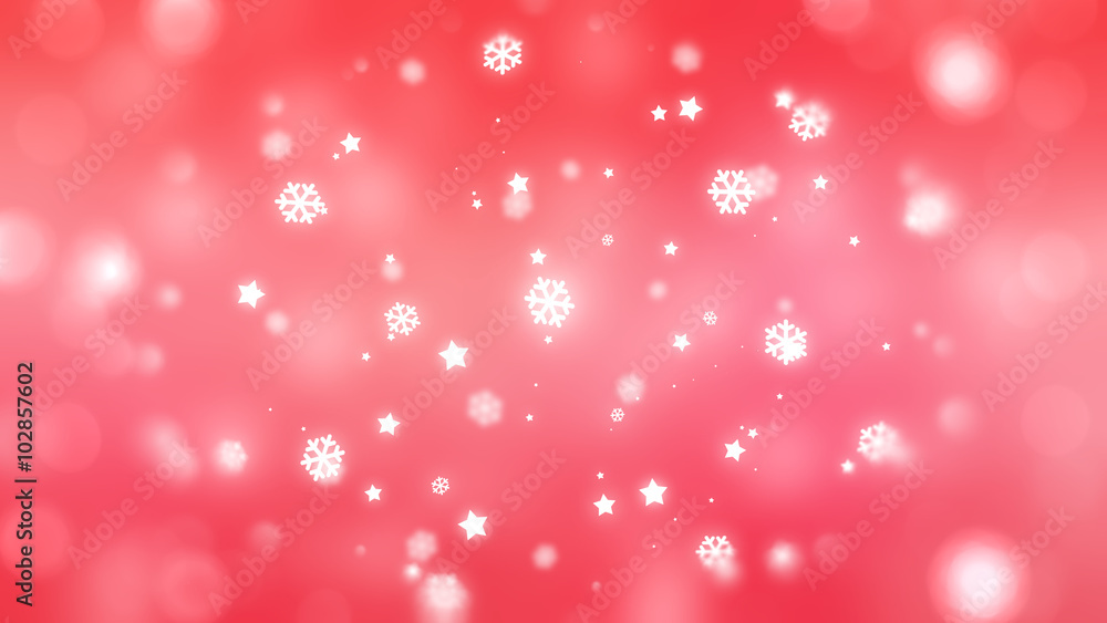 Christmas red background. The winter background