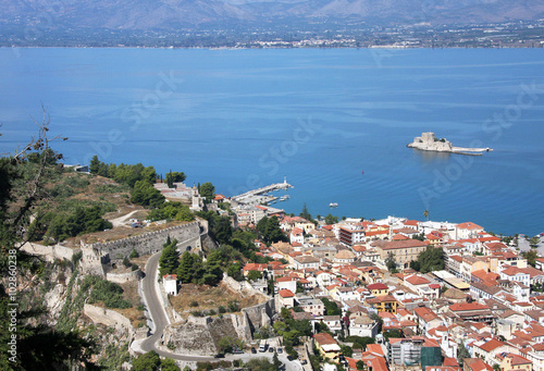 Old fortress in Nafplion, the first capital of Greece (1928-1933