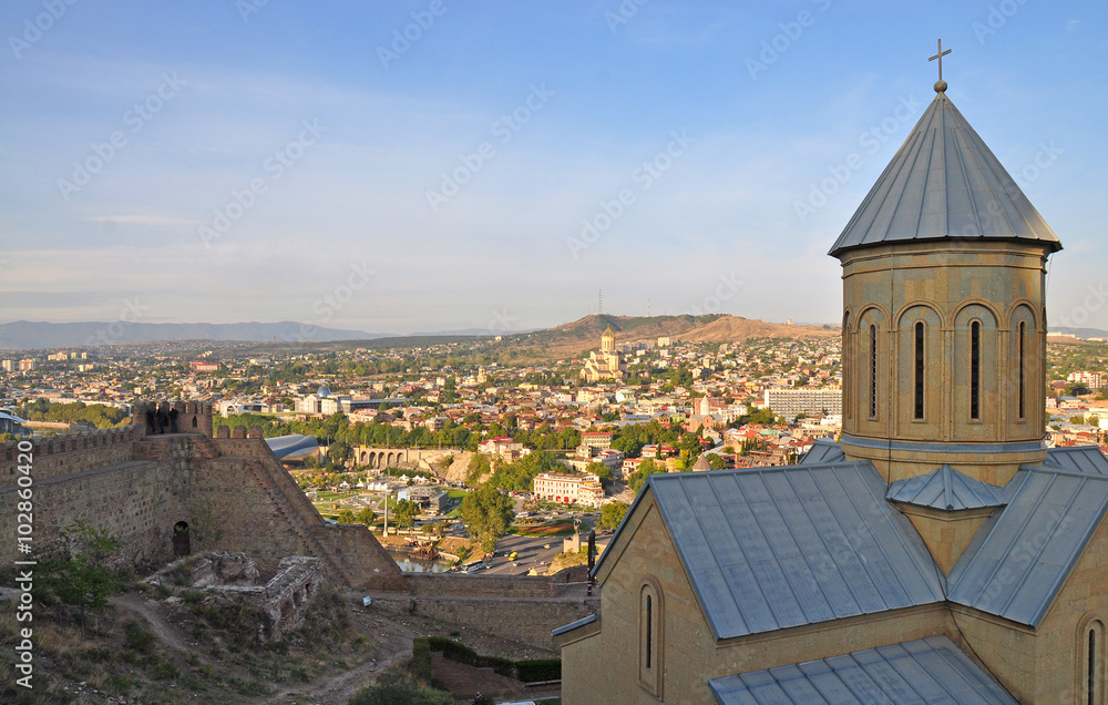Panorama Tbilisi. Georgia. Panorama Tbilisi. Georgia.