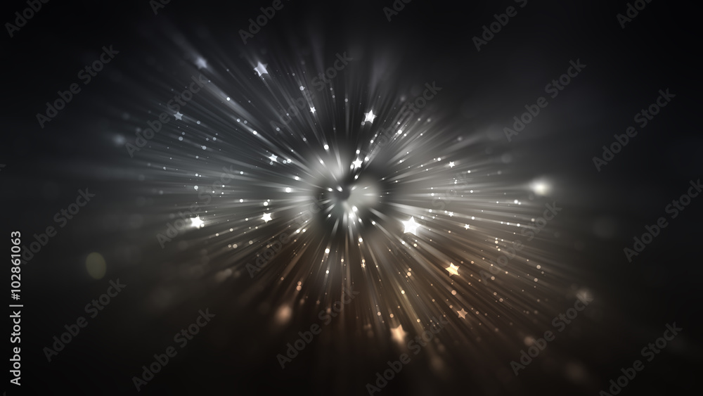 Obraz premium abstract grey background. explosion star.